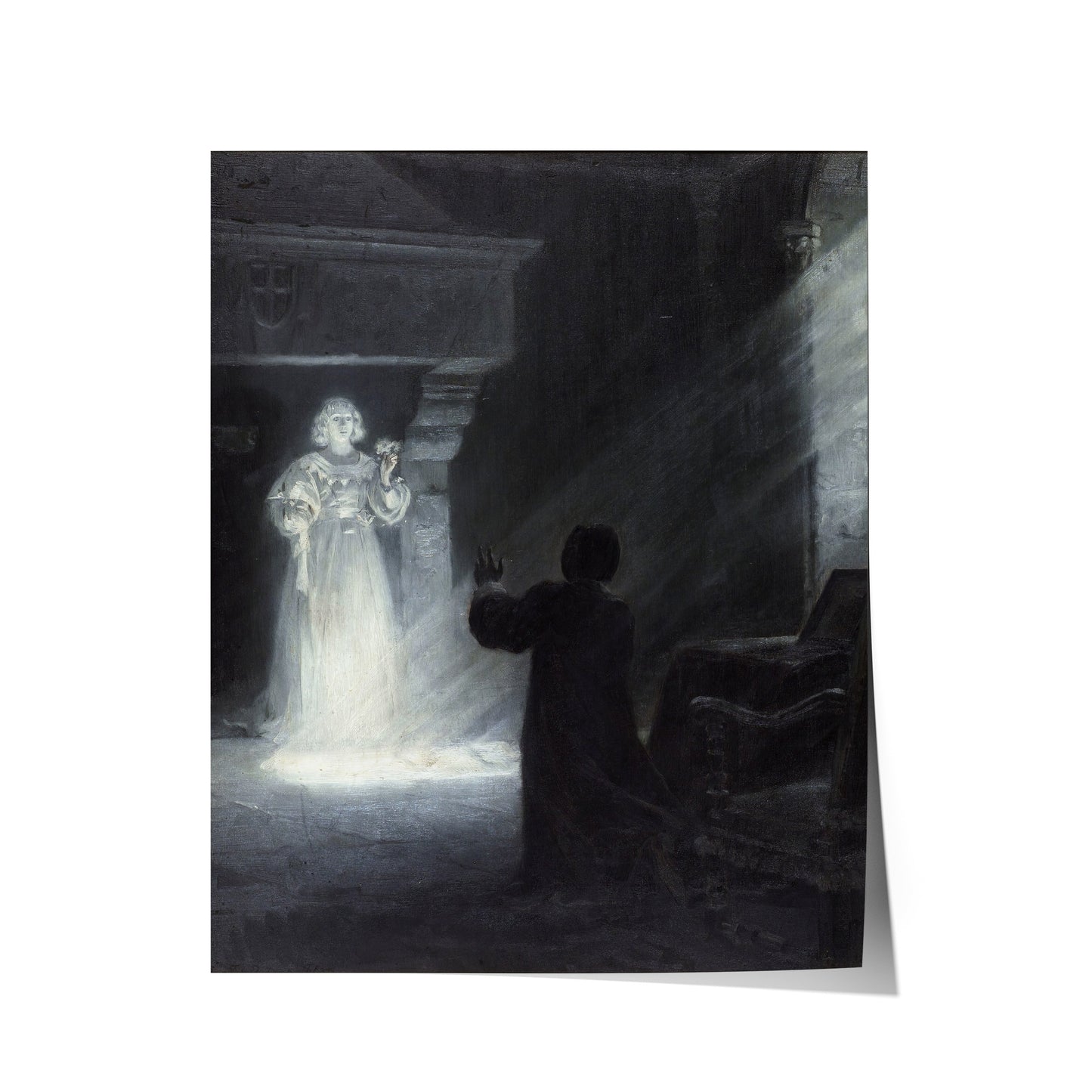 Alix Appearing in Mask | Tony Robert Fleury | 1891