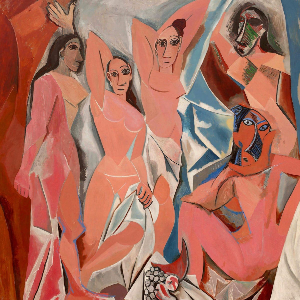 Les Demoiselles d'Avignon | Pablo Picasso | 1907