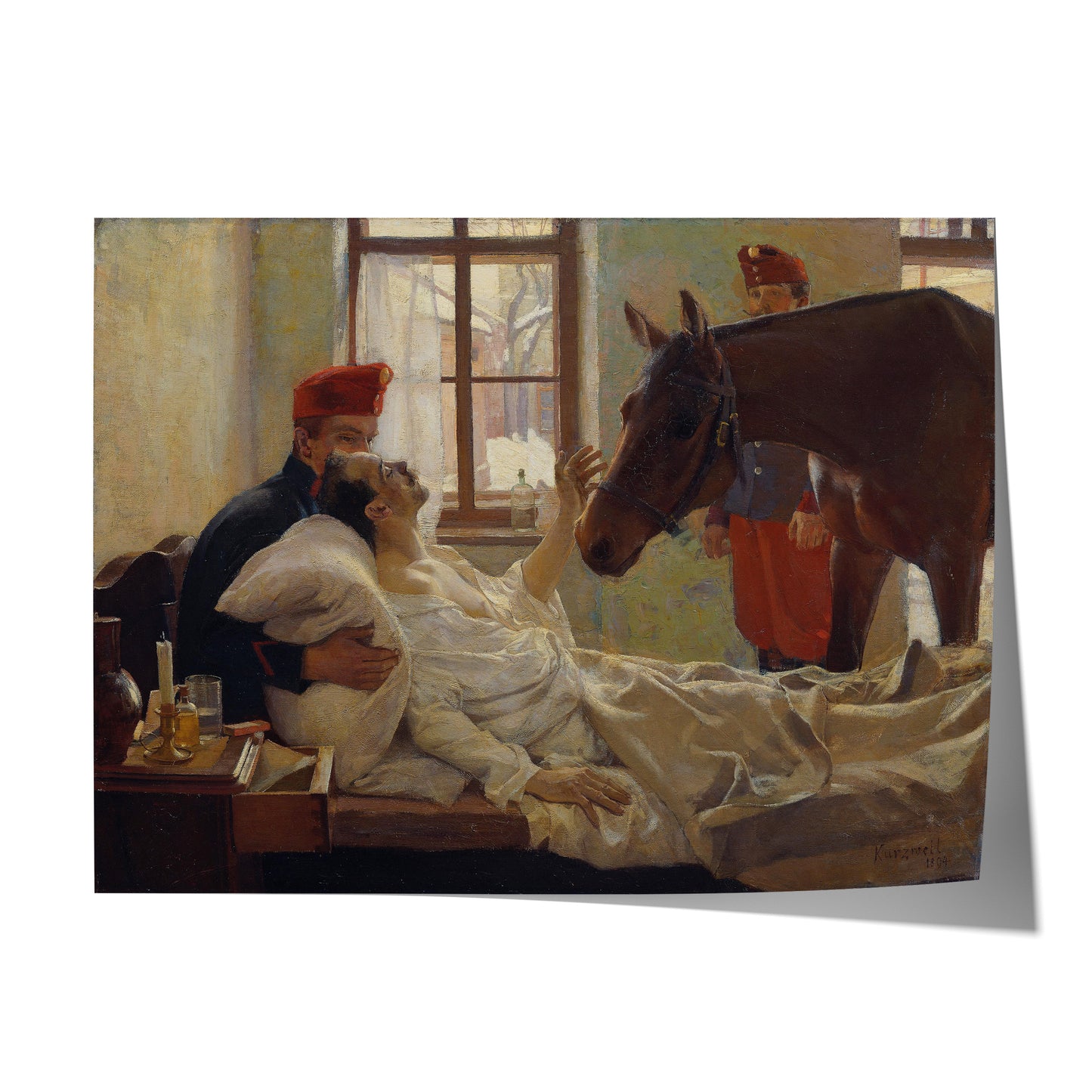 A Dear Visitor | Max Kurzweil | 1894