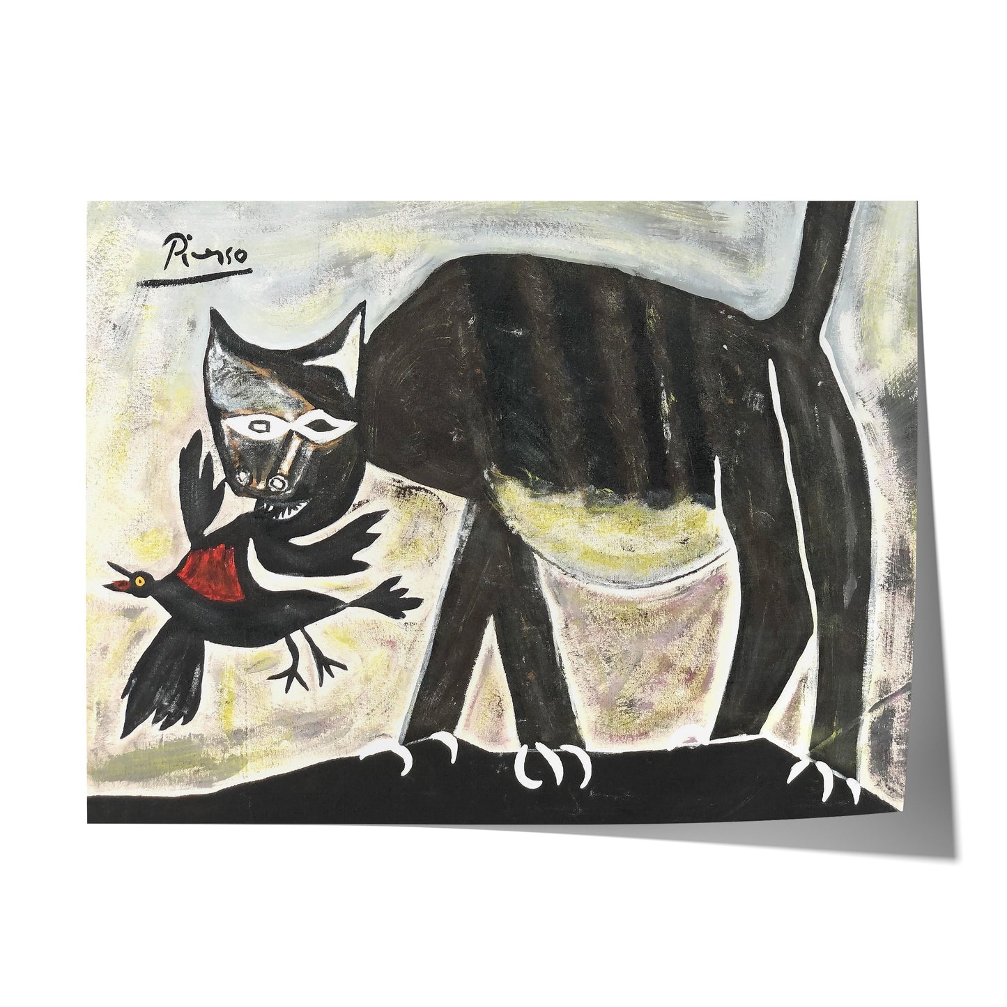 Cat Catching a Bird | Pablo Picasso | 1939