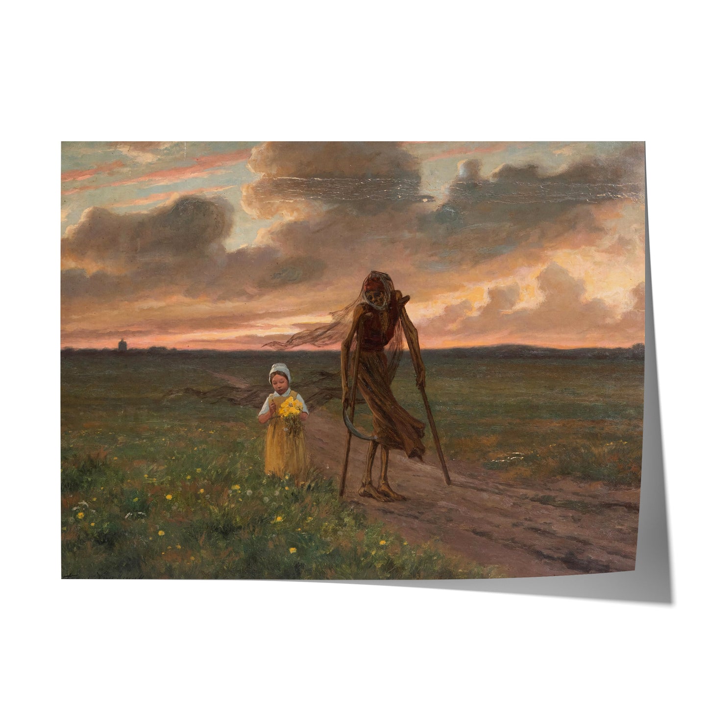 Death and the Girl | Frans van Kuyck | 19th Century
