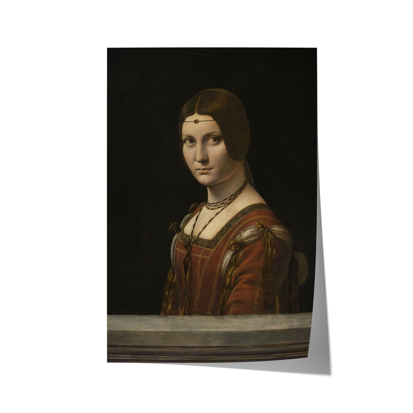 La Belle Ferronière | Leonardo da Vinci | c. 1490