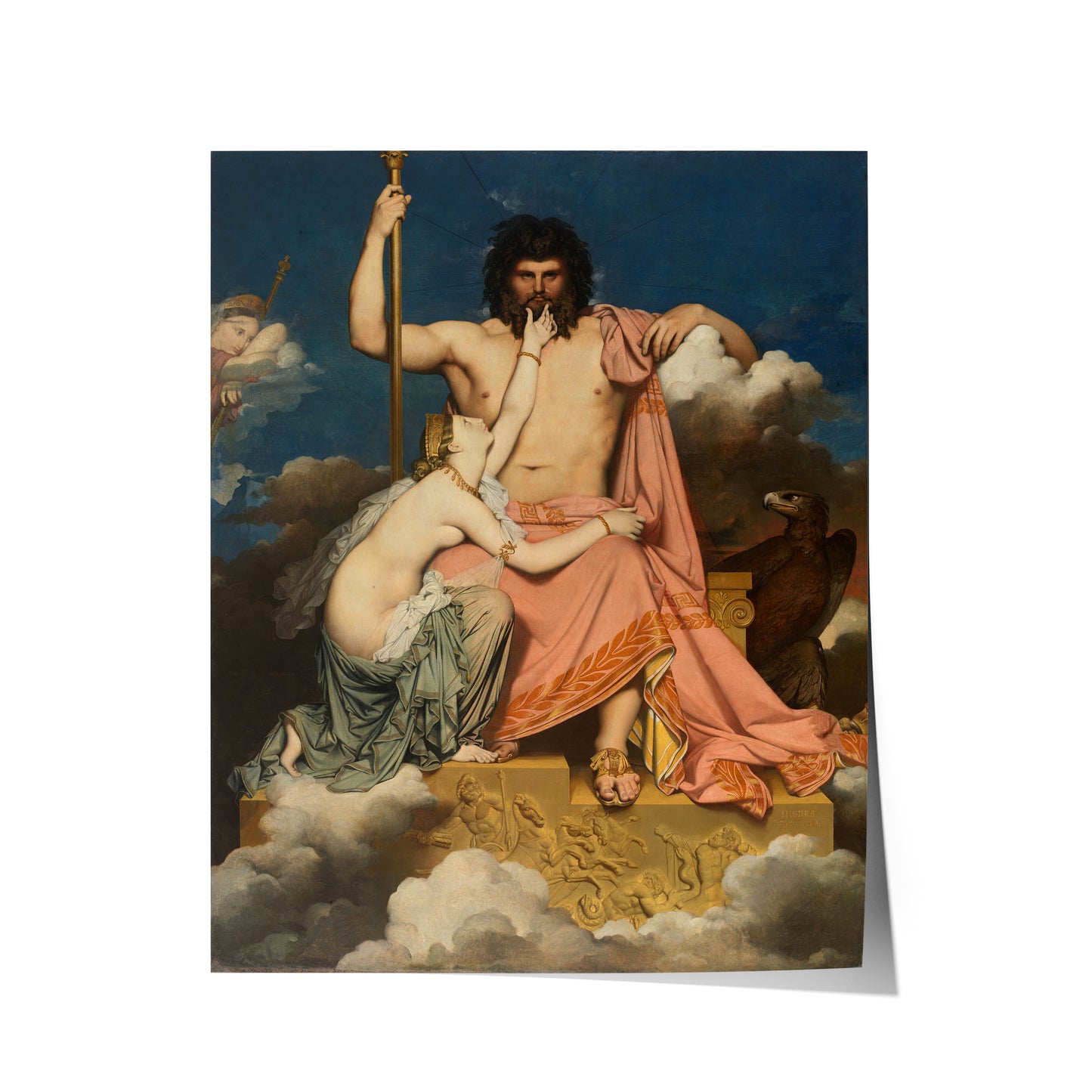 Jupiter and Thetis | Jean-Auguste-Dominique Ingres | 1811