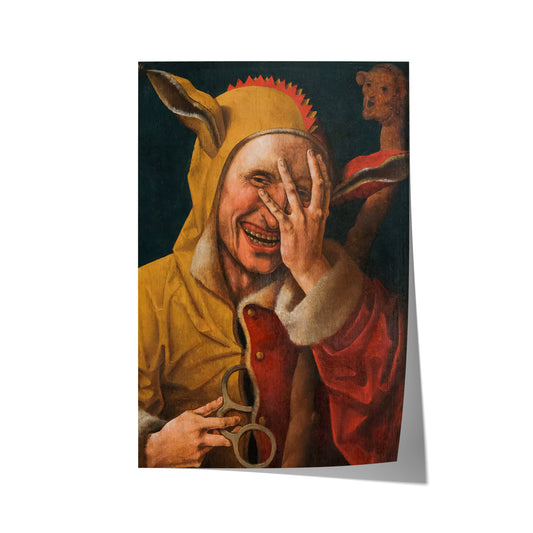 Laughing Fool | Jacob Cornelisz. van Oostzanen | c. 1500