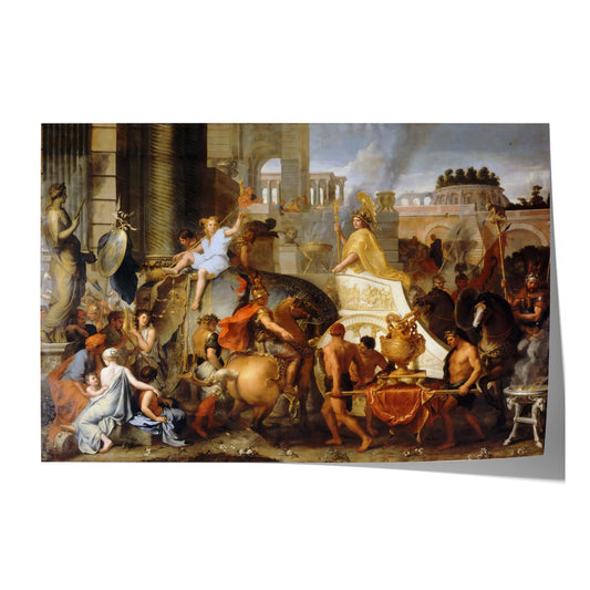 Entry of Alexander into Babylon | Charles Le Brun | 1665