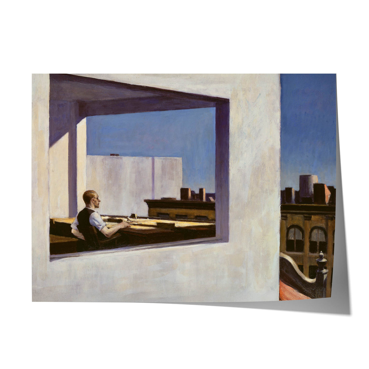 Office in a Small City | Edward Hopper | 1953