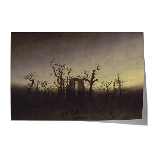 Abbey in the Oakwood | Caspar David Friedrich | 1809-10