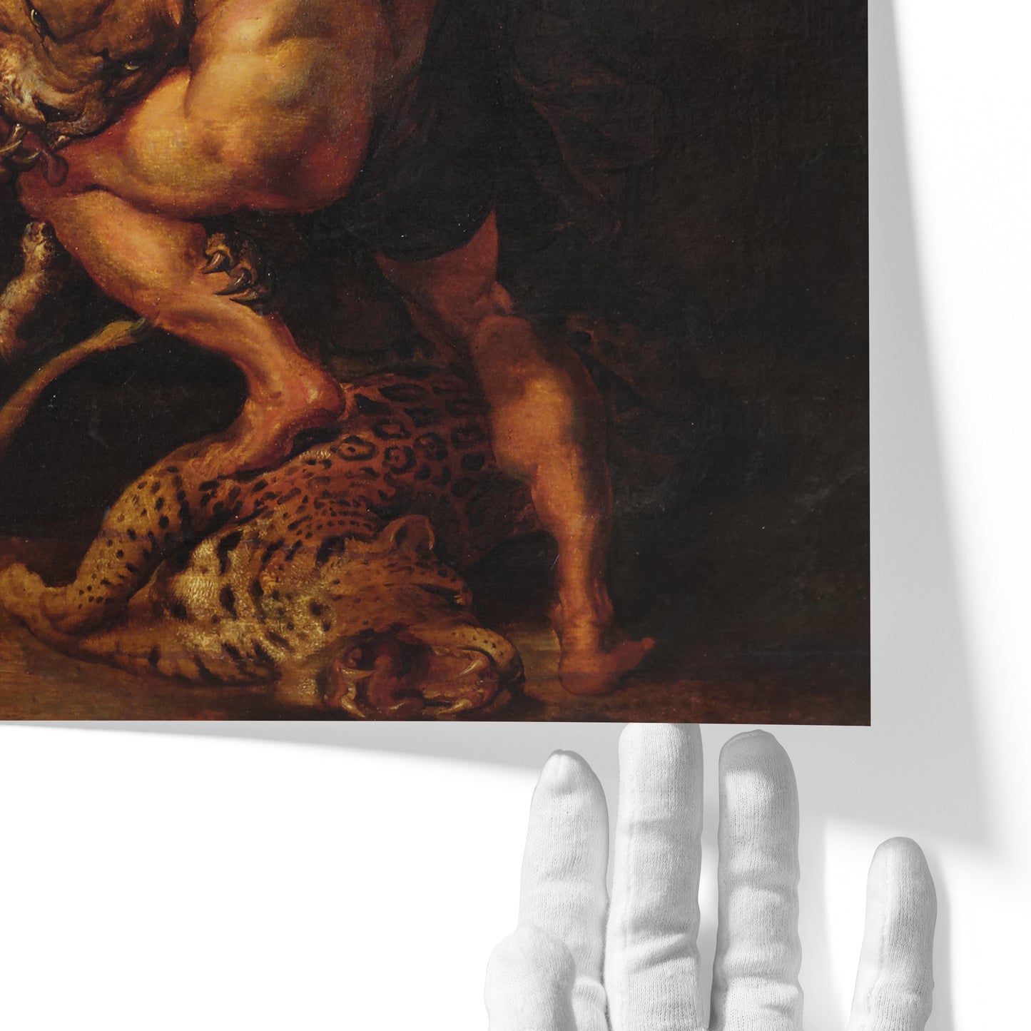 Hercules and the Lion of Nemea | Peter Paul Rubens | c. 1615-18