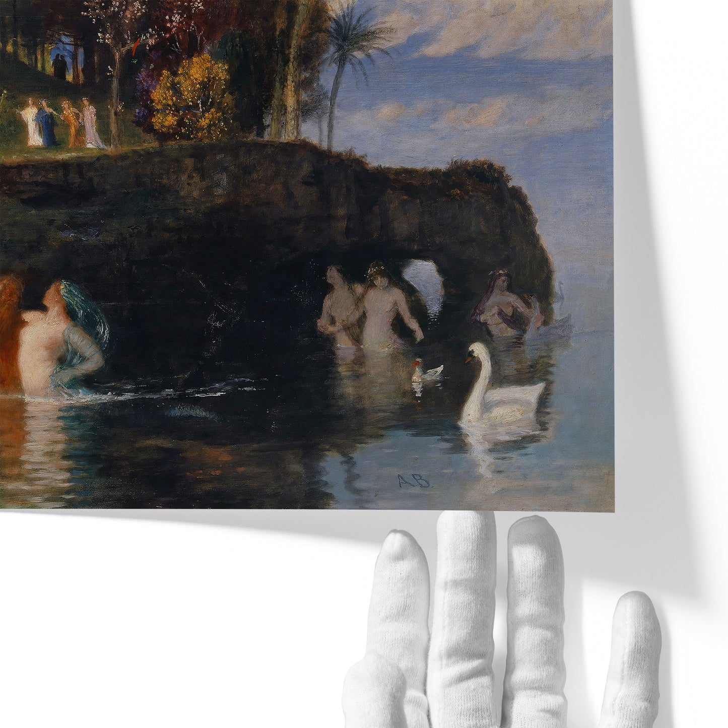 Isle of Life | Arnold Böcklin | 1888