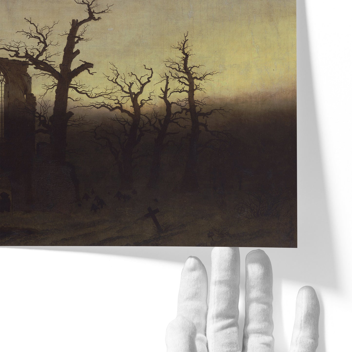 Abbey in the Oakwood | Caspar David Friedrich | 1809-10