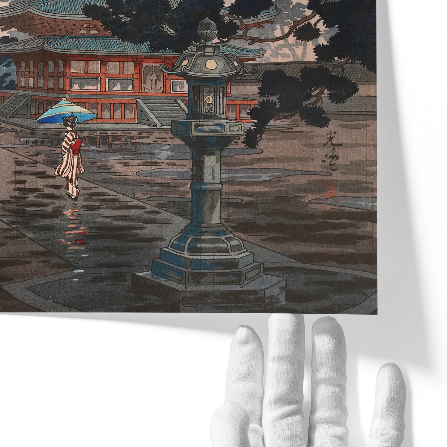 Horyu-ji, Nara | Tsuchiya Koitsu | 1870 - 1949