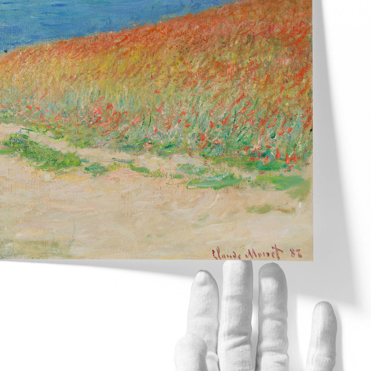 Path in the Wheat Fields at Pourville | Claude Monet | 1882