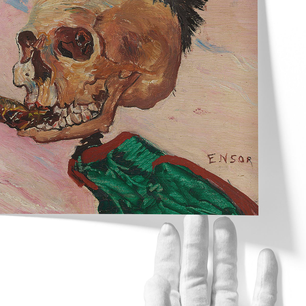 Skeletons Fighting over a Pickled Herring | James Ensor | 1891