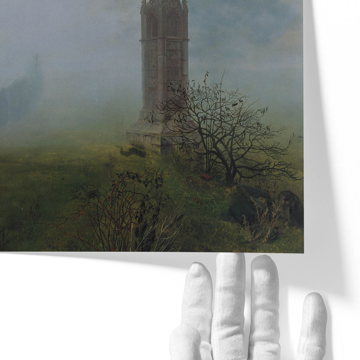 Procession in the Fog | Ernst Ferdinand Oehme | 1828