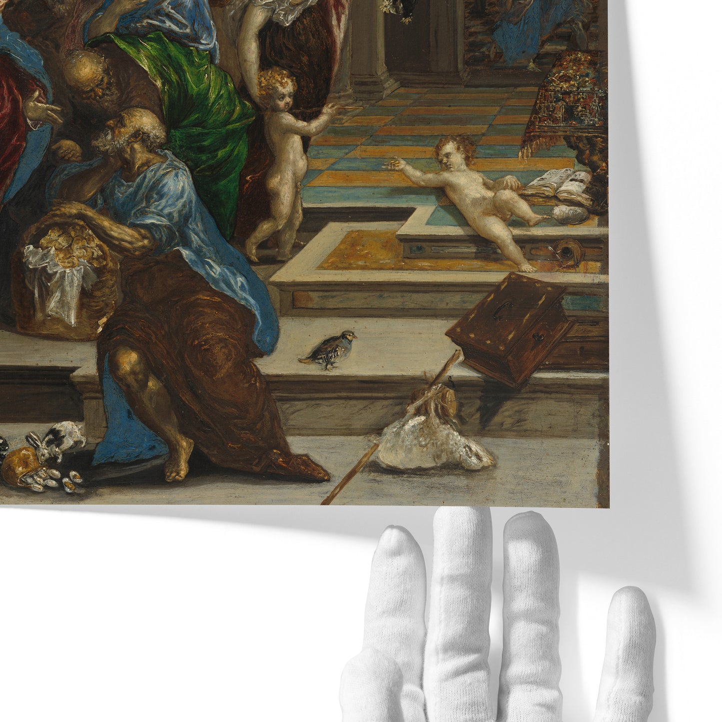 Christ Driving the Money Changers from the Temple (First Version) | El Greco | 1568
