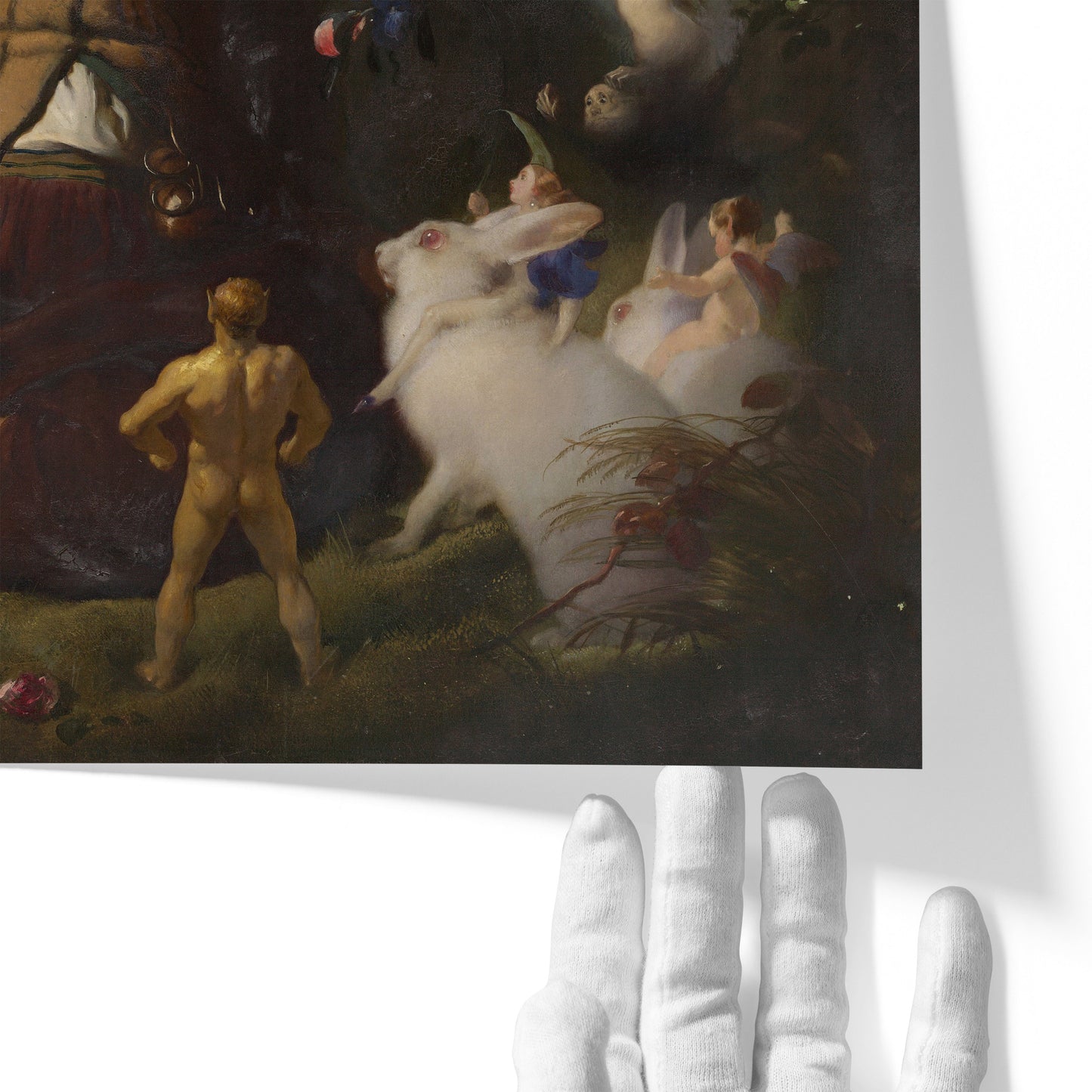 A Midsummer Night's Dream. Titania and Bottom | Sir Edwin Landseer | 1851