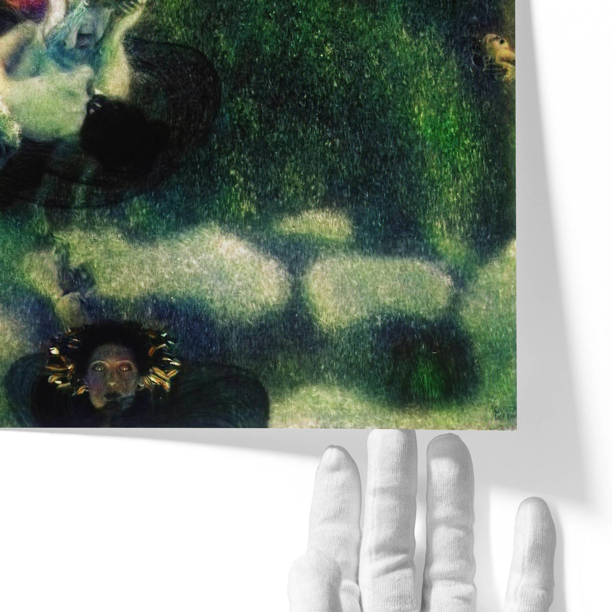 Philosophy (Colorized) | Gustav Klimt | 1900