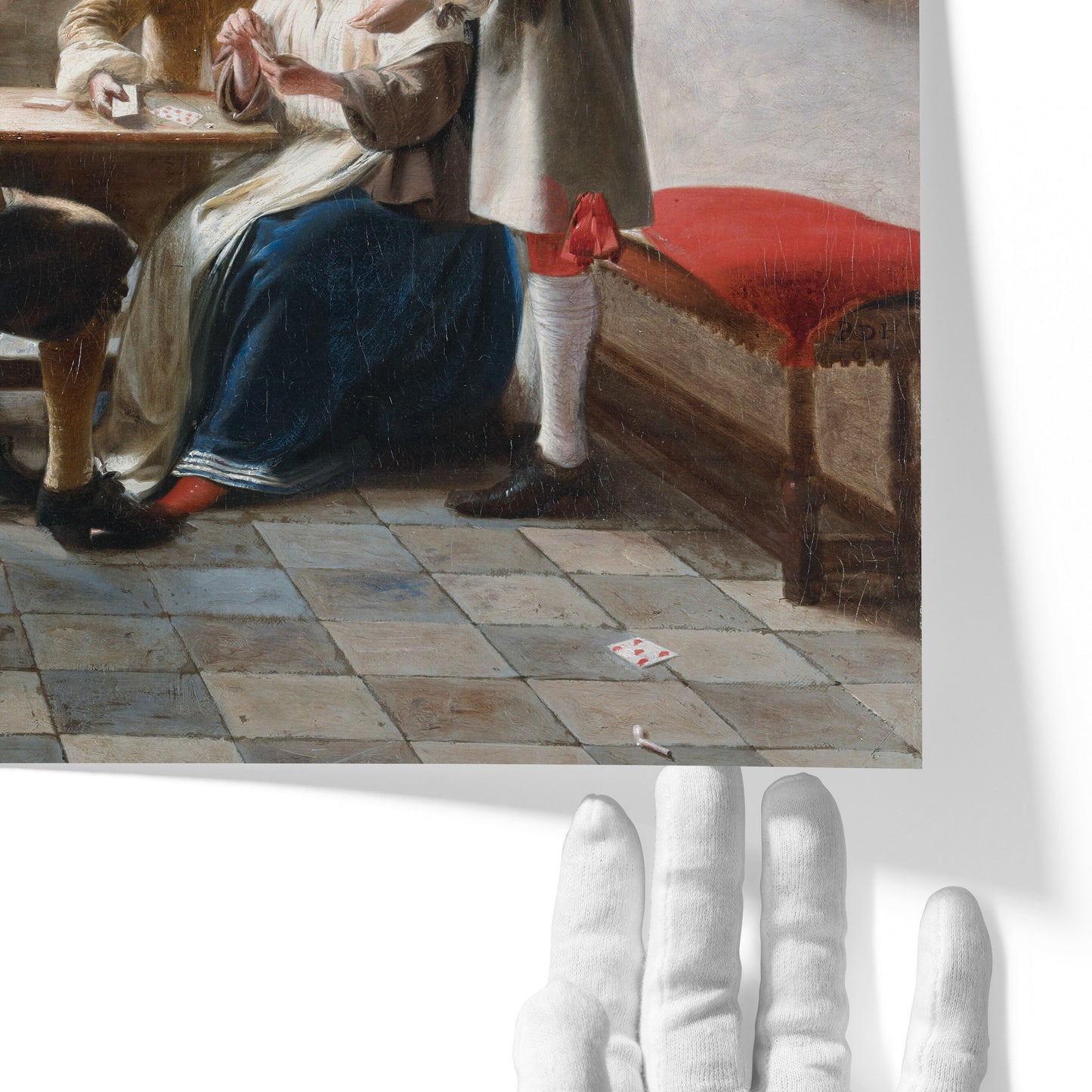 Cardplayers in a Sunlit Room | Pieter de Hooch | 1658