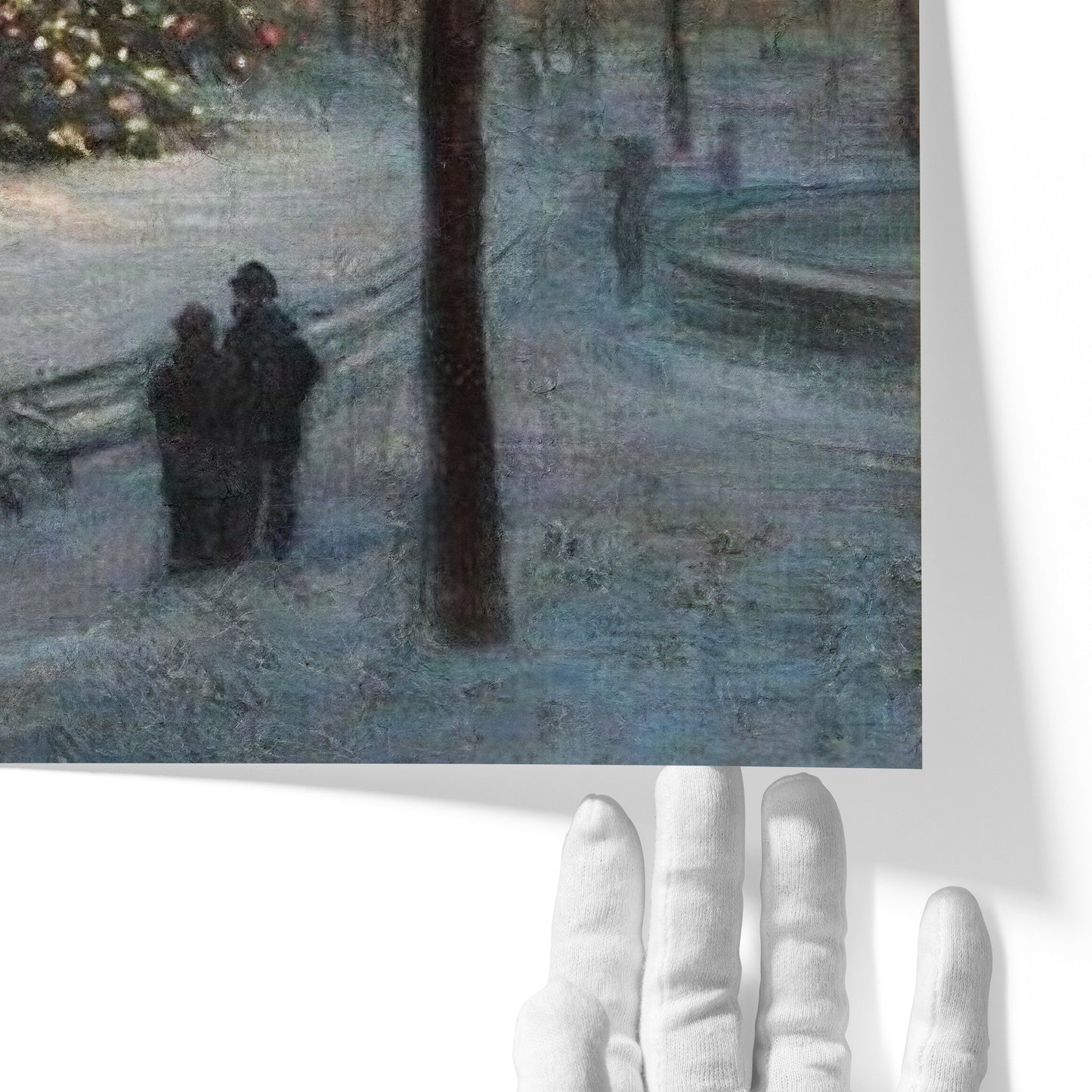 Christmas in Madison Square Park | Paul Cornoyer | 20th Century