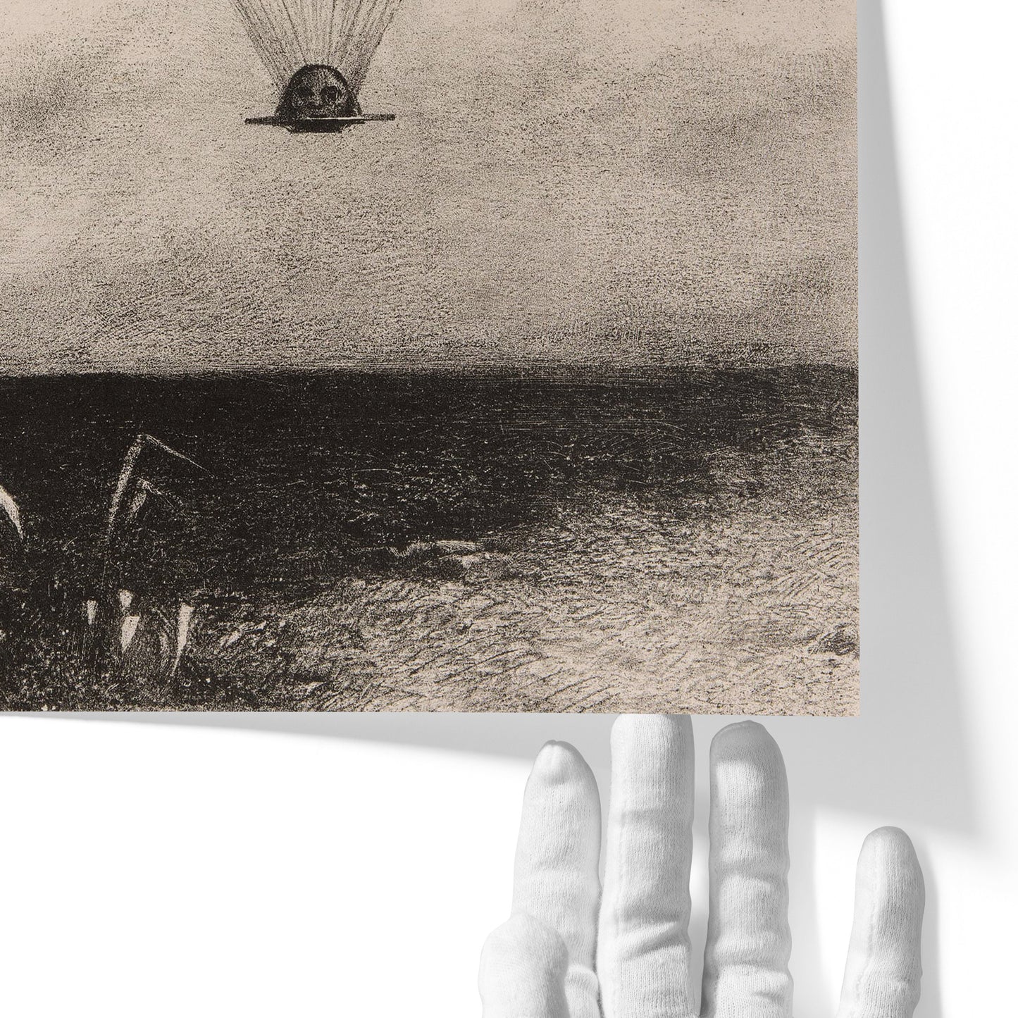 Eye-Balloon | Odilon Redon | 1878
