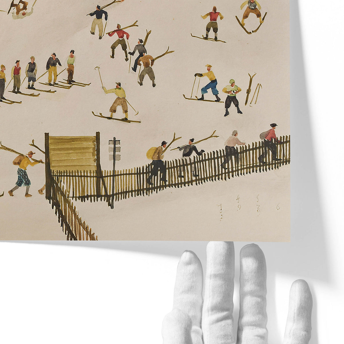 Practice Slope | Franz Sedlaceck | 1936
