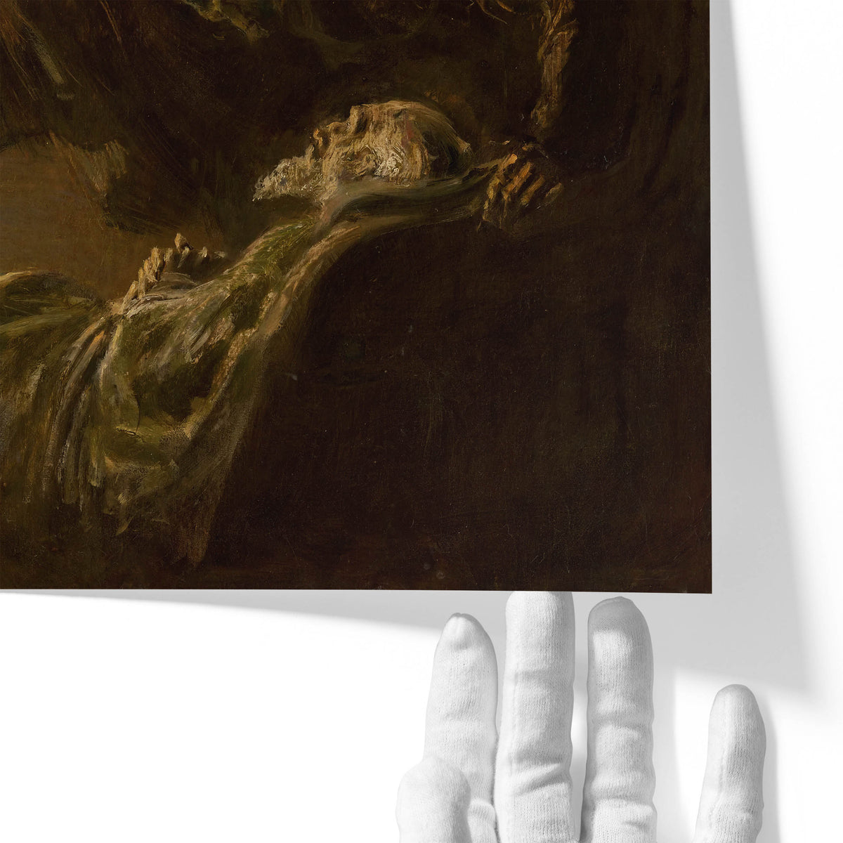 Old Man's Death | László Mednyánszky | 1890