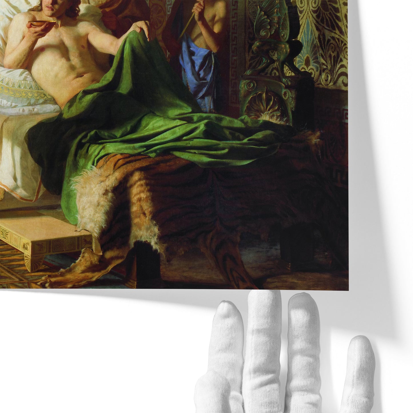 Alexander the Great and Physician Phillip of Arcarnania | Henryk Siemiradzki | 1870