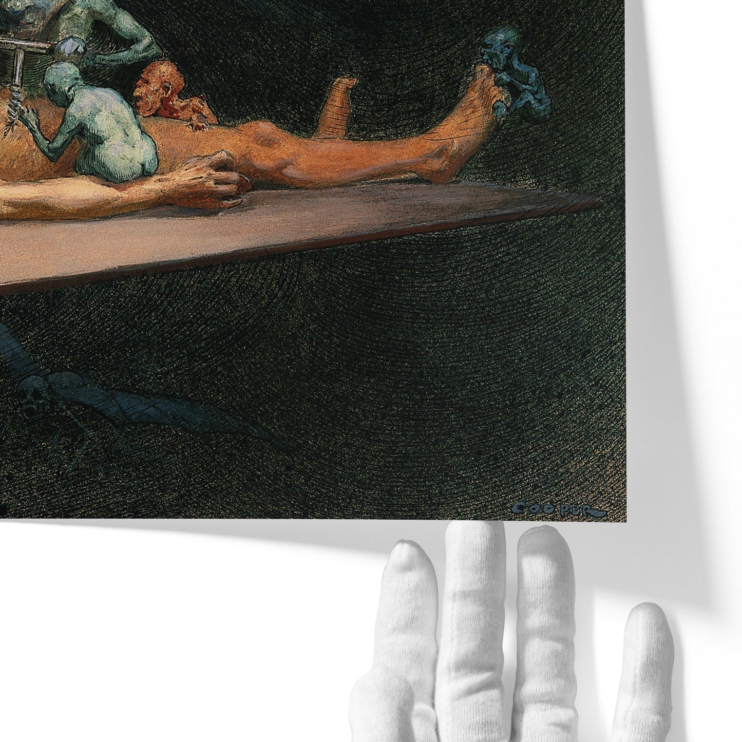 An Unconscious Naked Man (Chloroform) | Richard Tennant Cooper | 20th Century