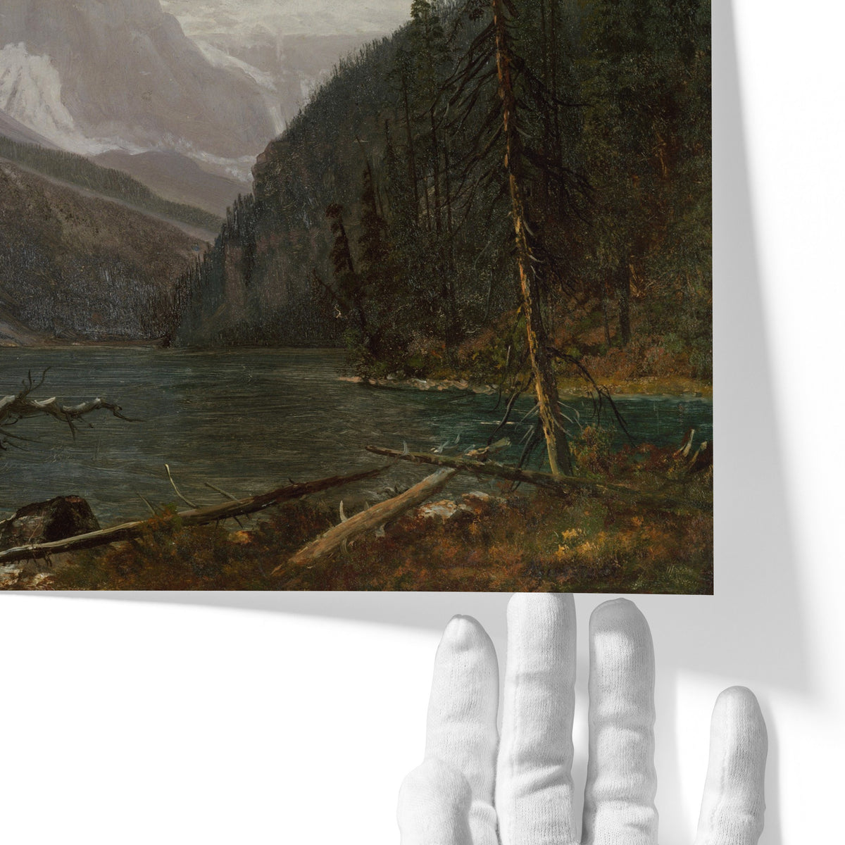 Canadian Rockies (Lake Louise) | Albert Bierstadt | c. 1899