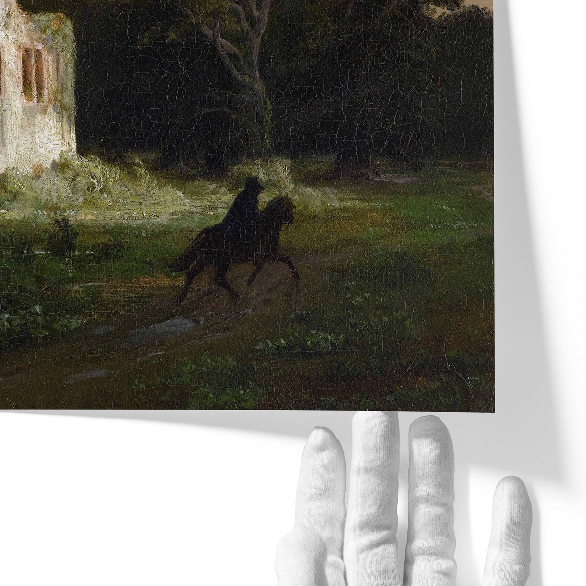 Moonlit Landscape | Arnold Böcklin | 1849