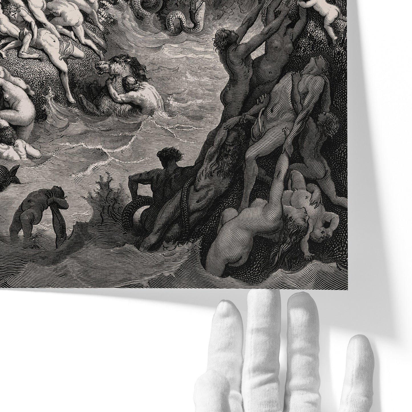 Flood Destroying the World | Gustave Doré | 1866