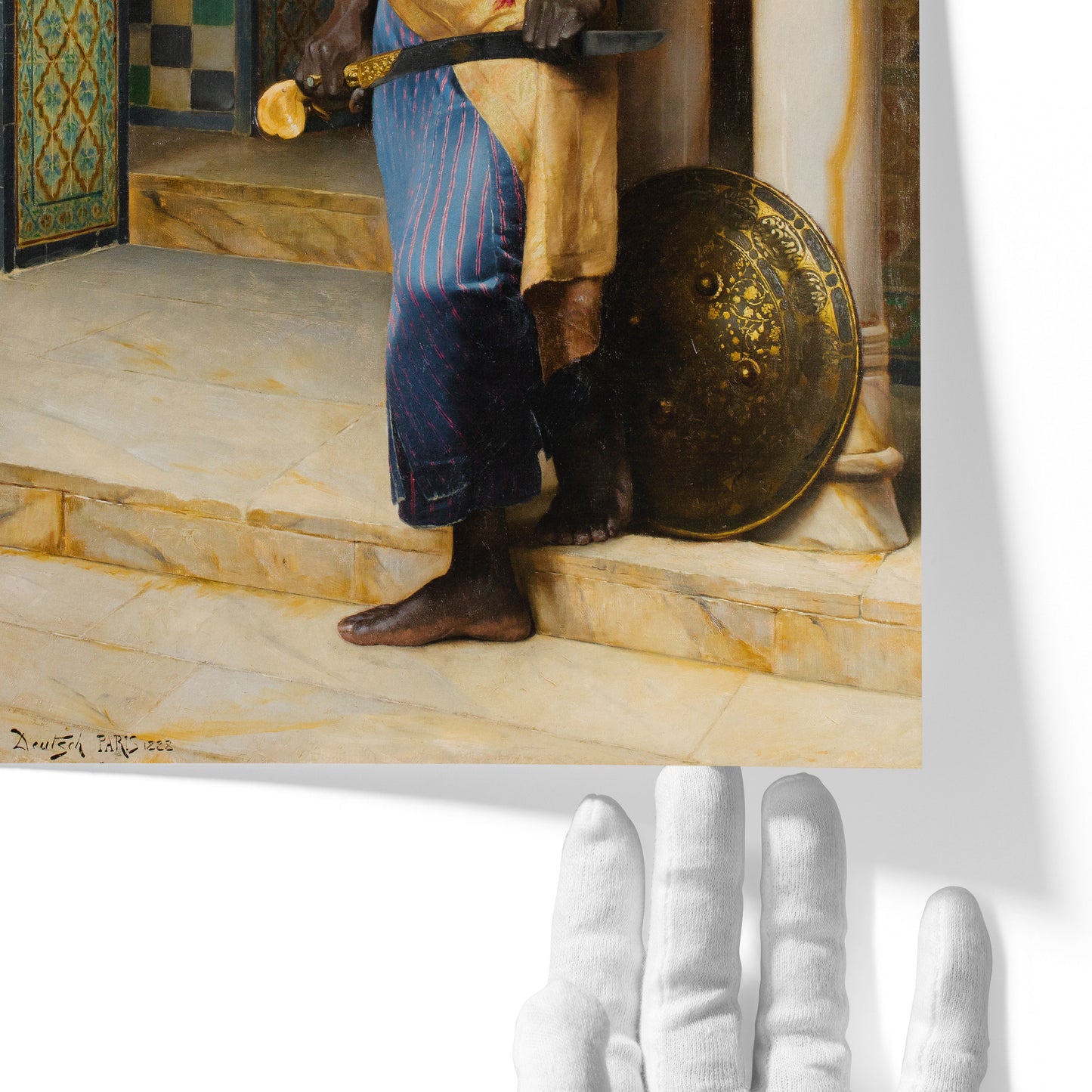 Guarding the Palace | Ludwig Deutsch | 1888