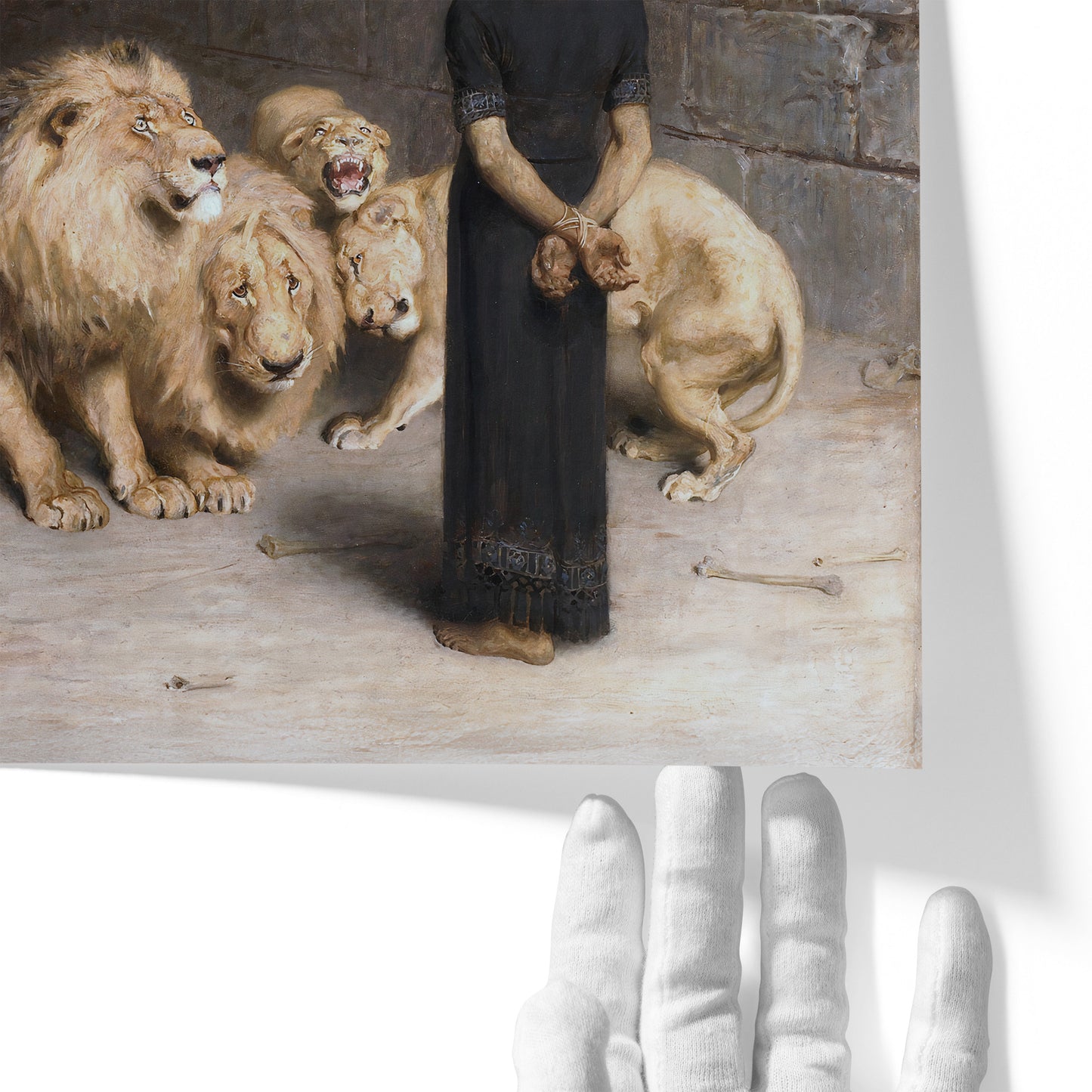 Daniel in the Lion's Den | Briton Rivière | 1872