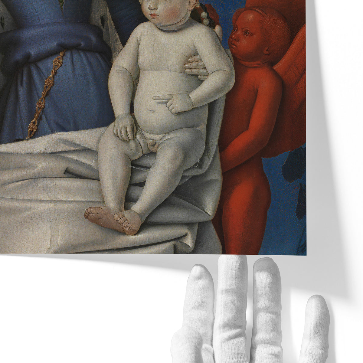 Madonna Surrounded by Seraphim and Cherubim | Jean Fouquet | c. 1455