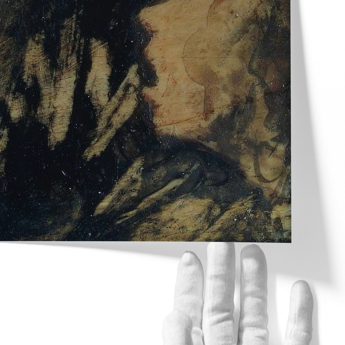 Boy Staring at an Apparition | Francisco Goya | 1824-25