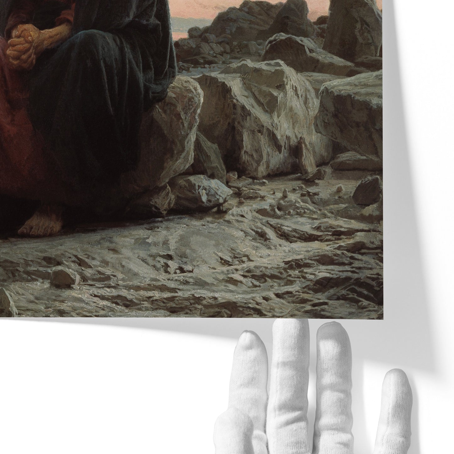 Christ in the Desert | Iván Kramskói | 1872