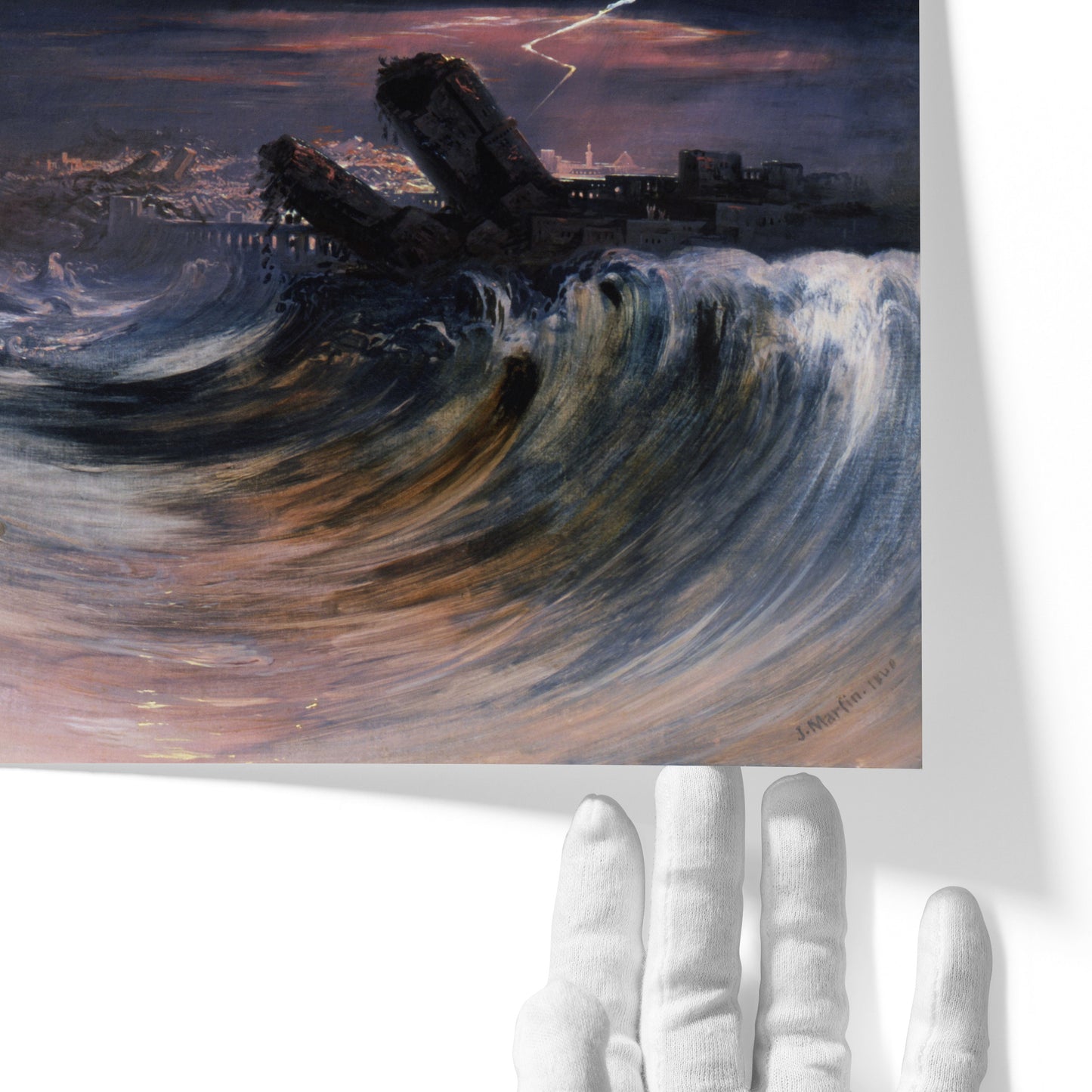 Destruction of Tyre | John Martin | 1840