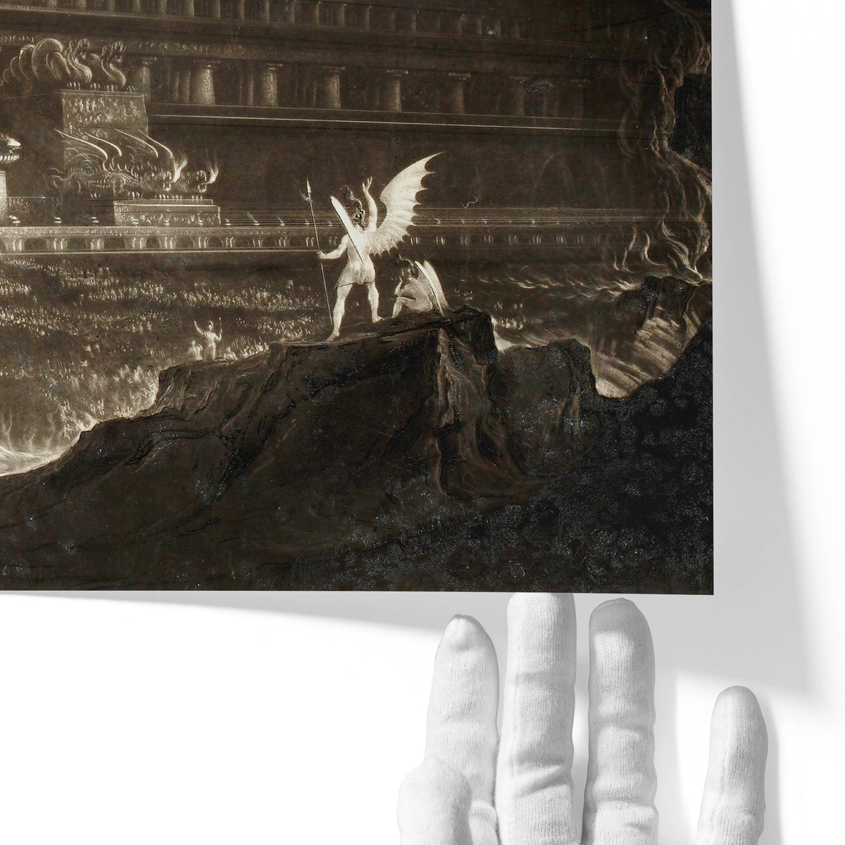 Pandemonium (Mezzotint) | John Martin | 1823-27