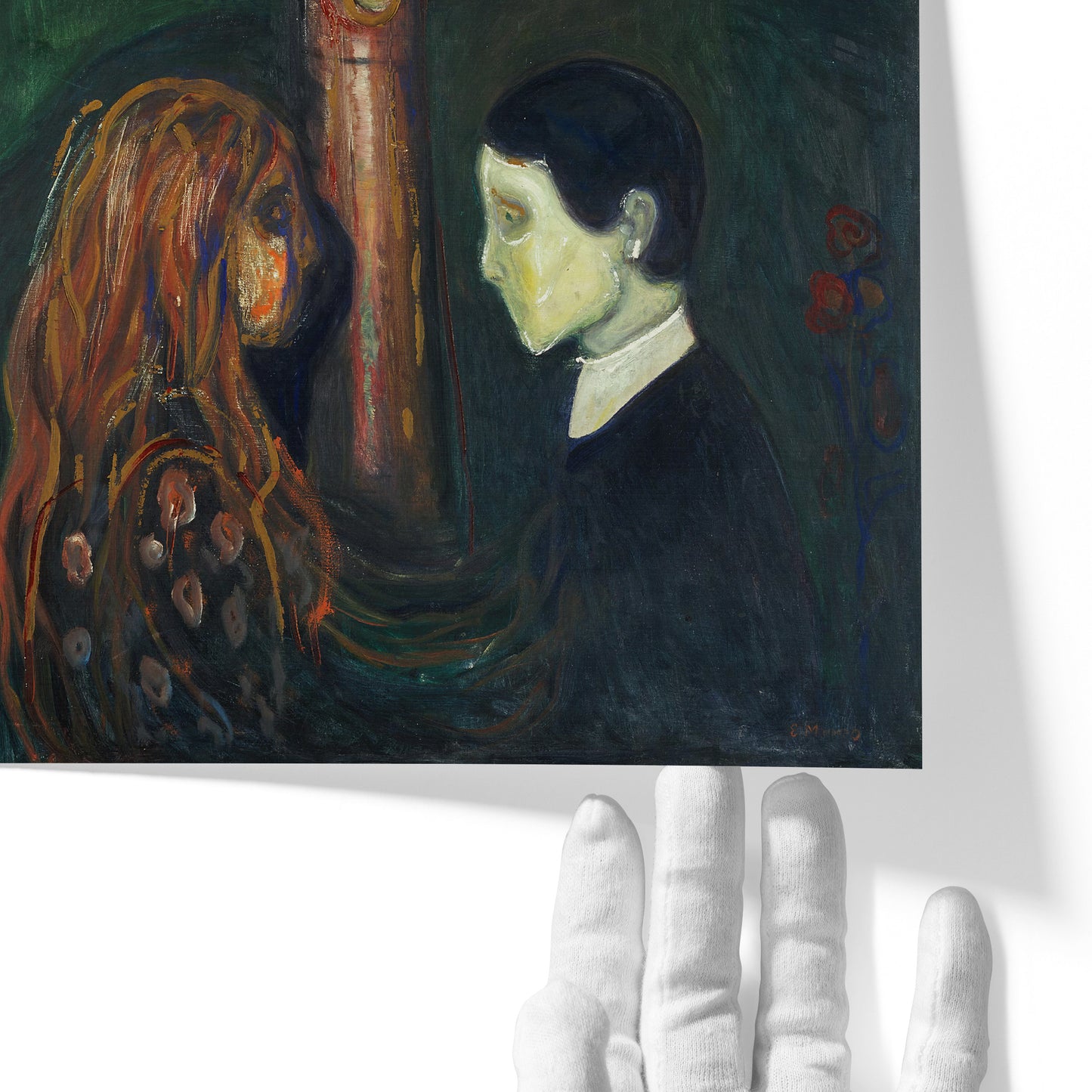 Eye in Eye | Edvard Munch | 1899-1900