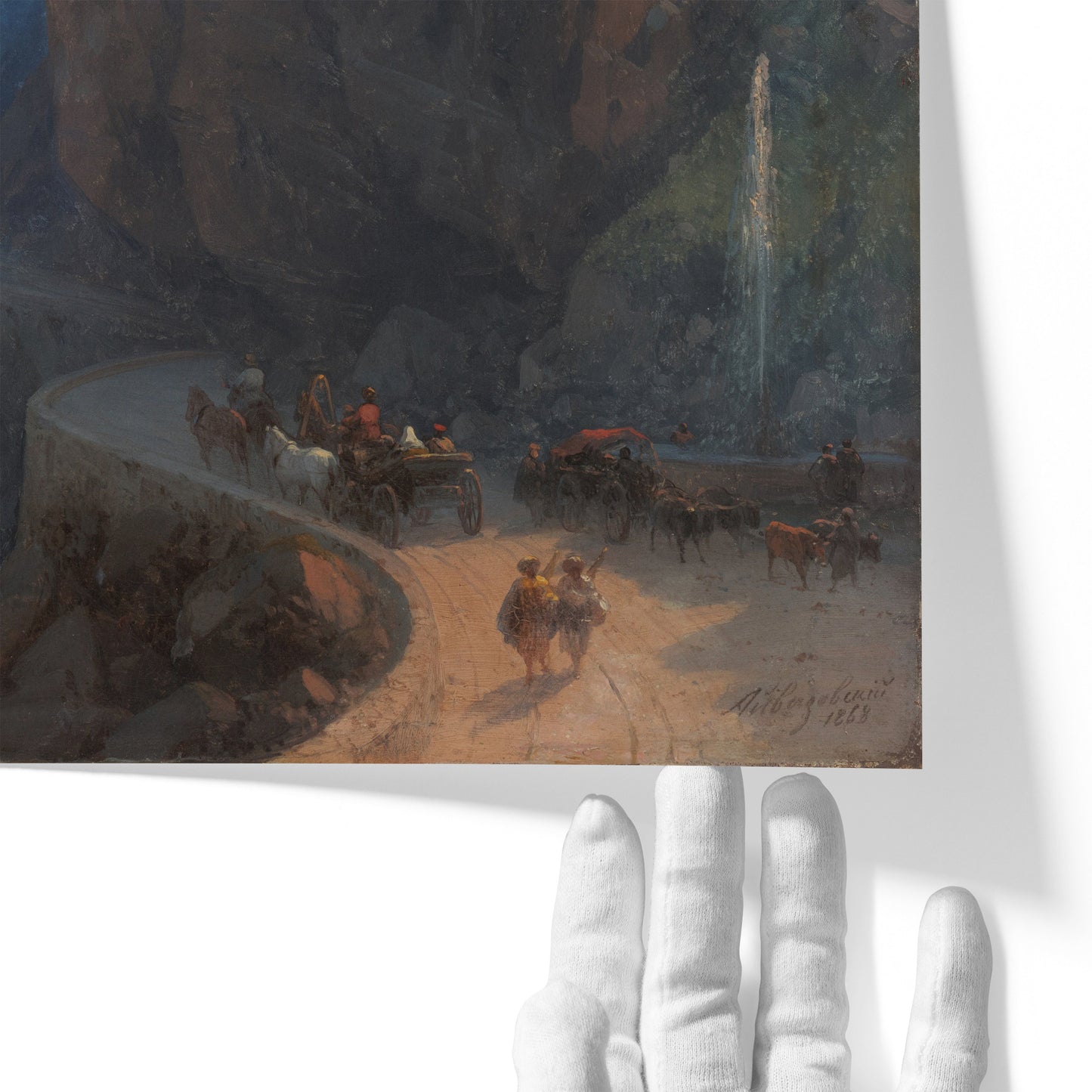 From Mleta to Gudauri | Ivan Aivazovsky | 1868