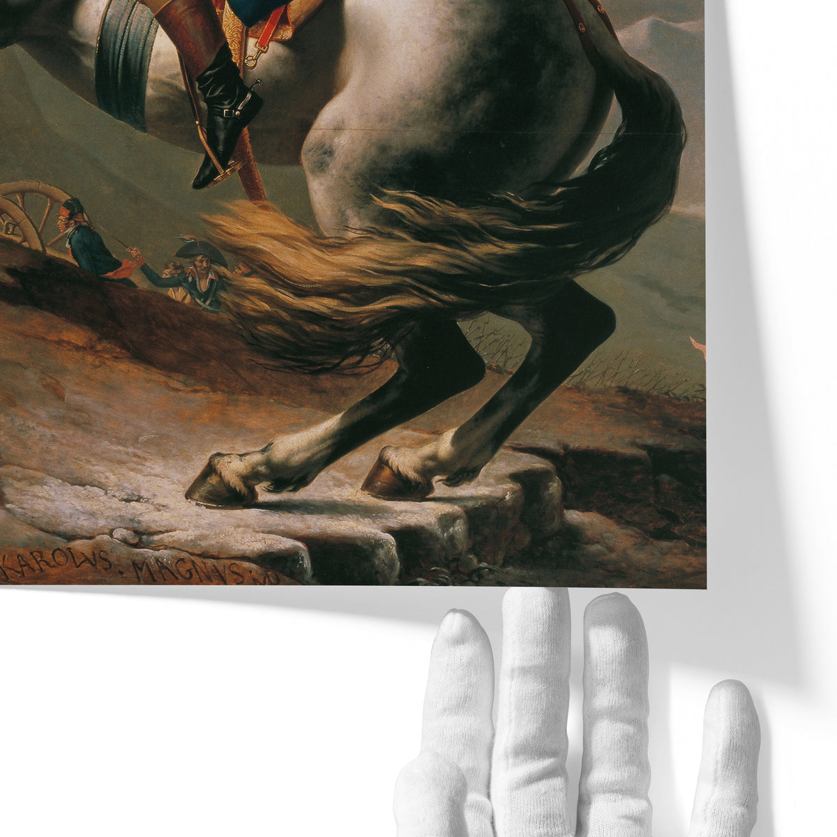 Napoleon Crossing the Alps | Jacques-Louis David | 1801