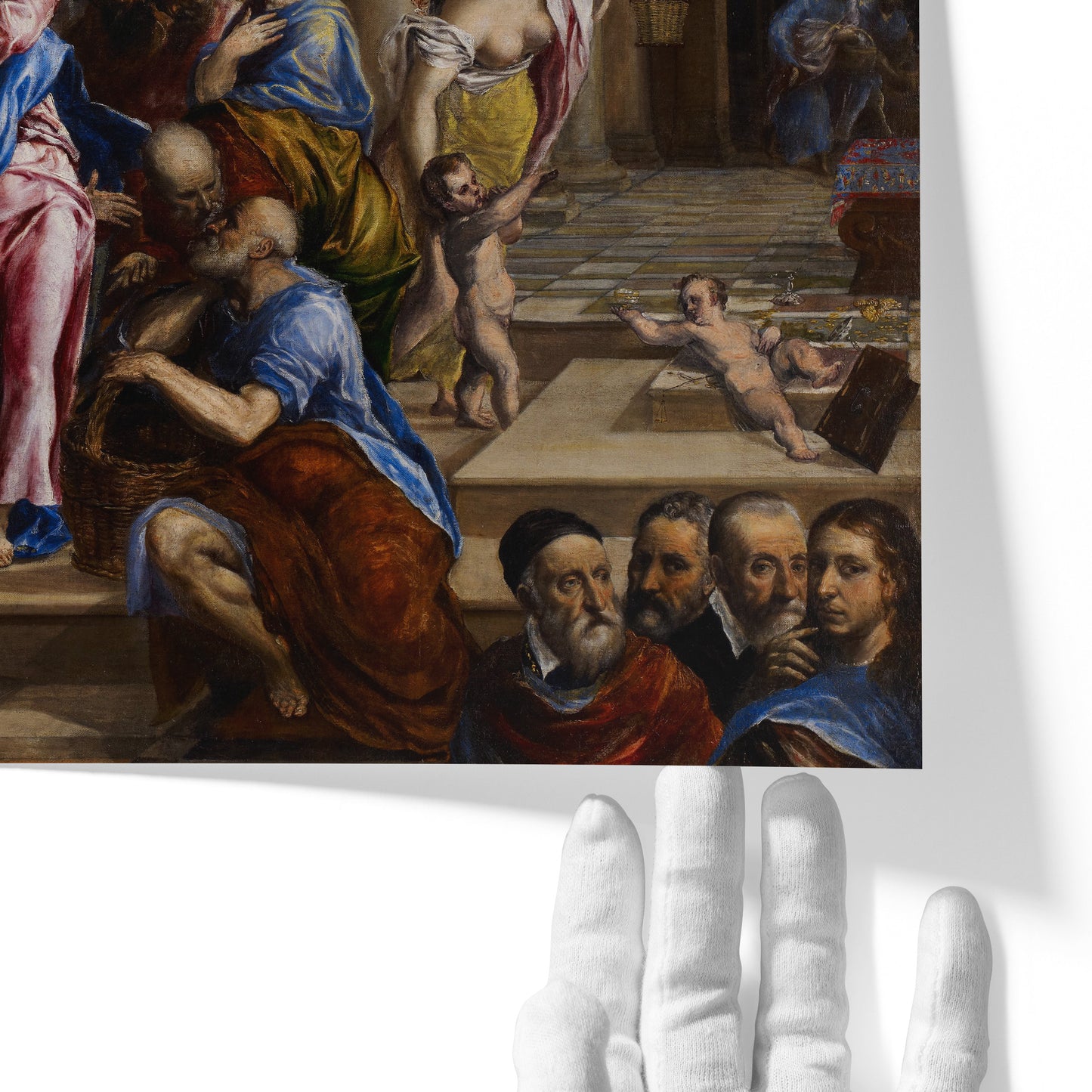 Christ Driving the Money Changers from the Temple (Second Version) | El Greco | 1570
