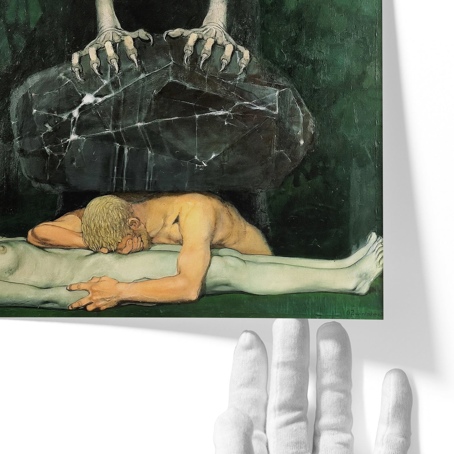 Grief | Oskar Zwintscher | 1898