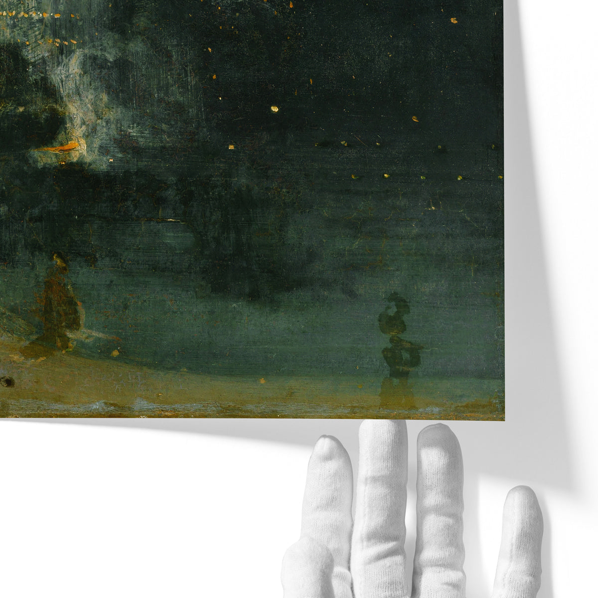 Nocturne in Black and Gold - The Falling Rocket | James Abbott McNeill Whistler | 1875