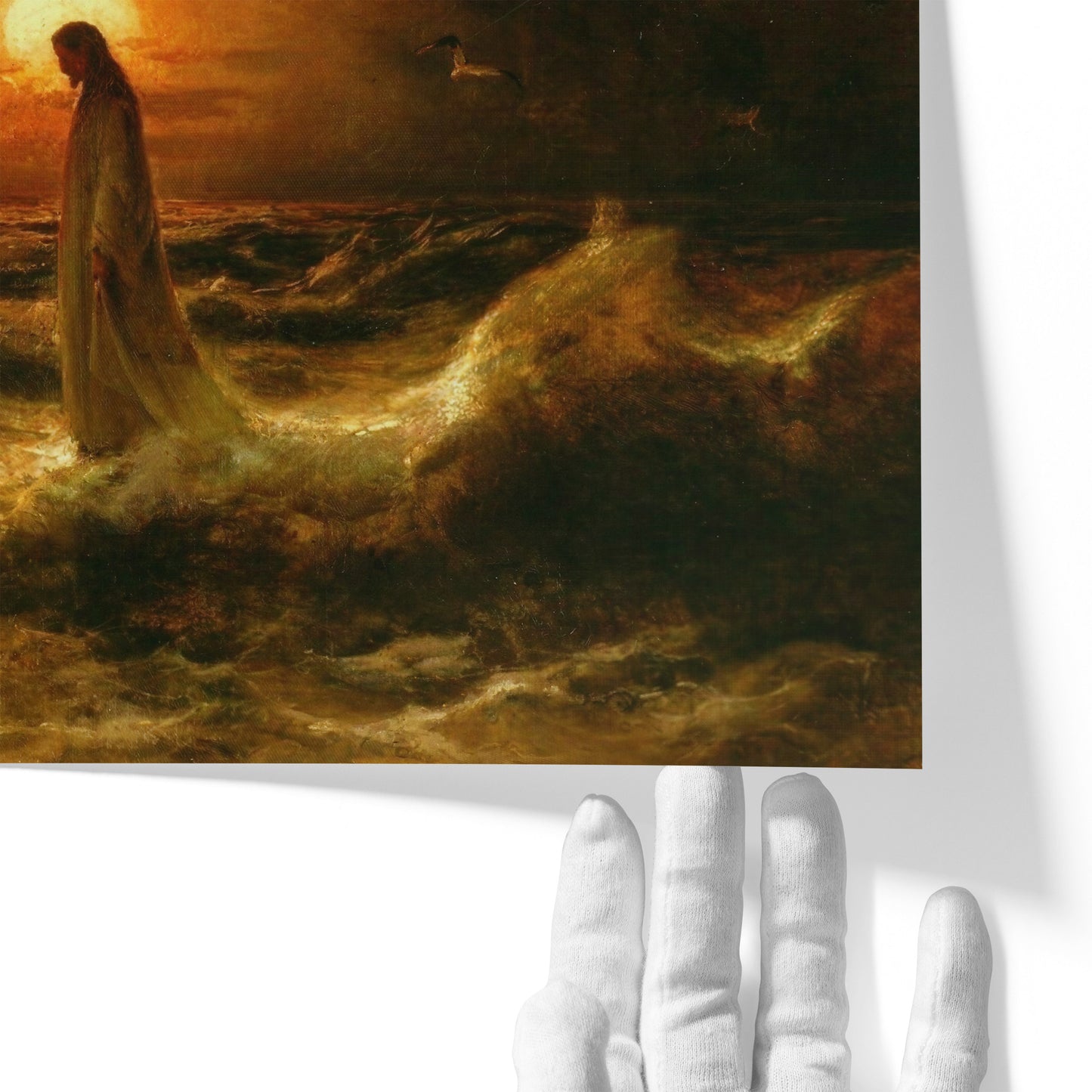 Christ Walking on Water | Julius Sergius von Klever | c. 1880