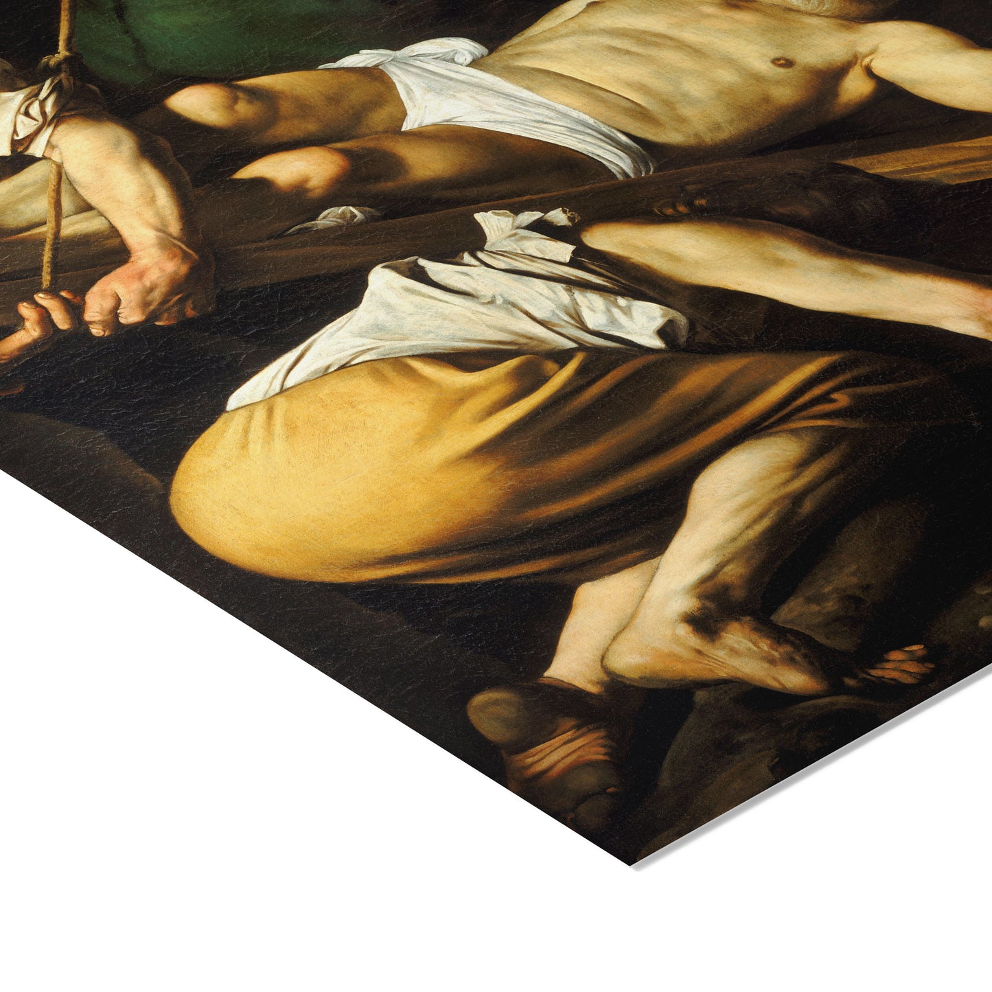 Crucifixion of Saint Peter | Caravaggio | 1601