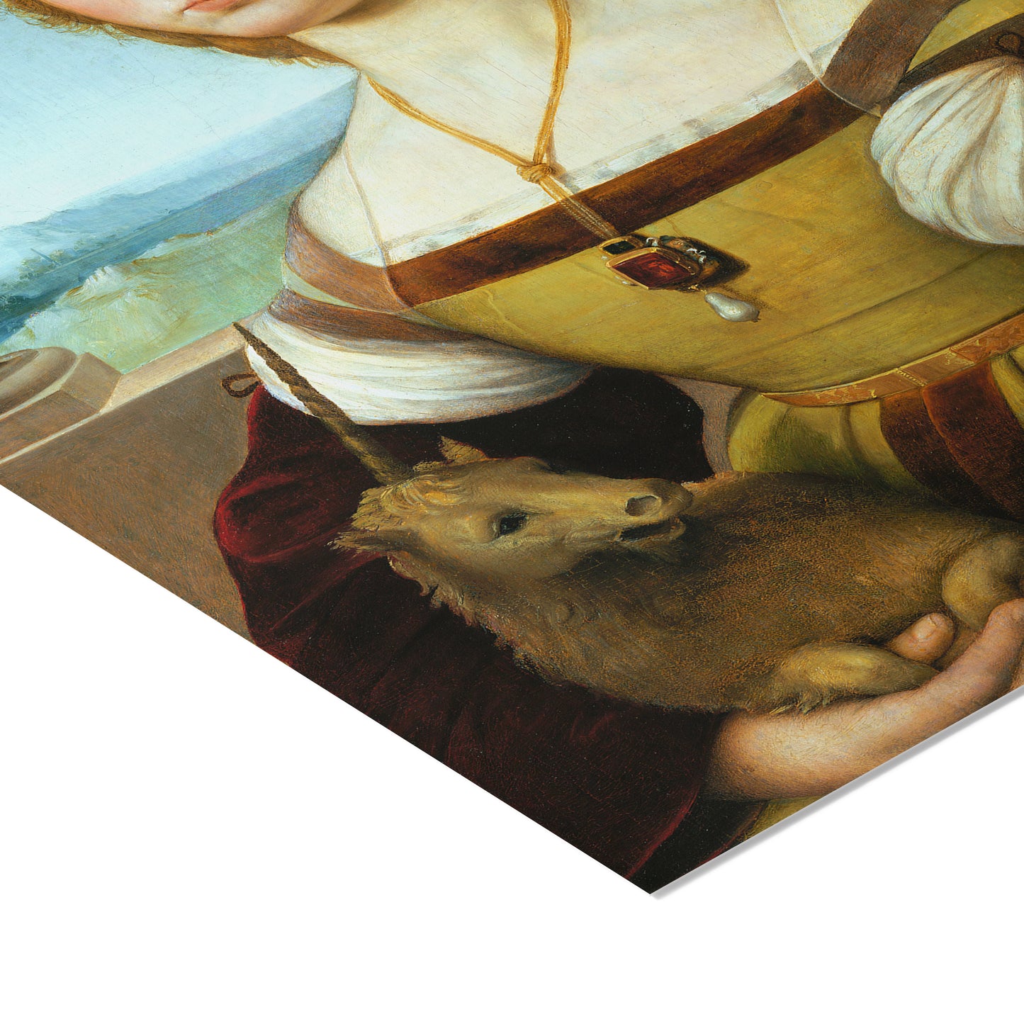 Portrait of a Young Woman with a Unicorn | Raphael | 1505-06