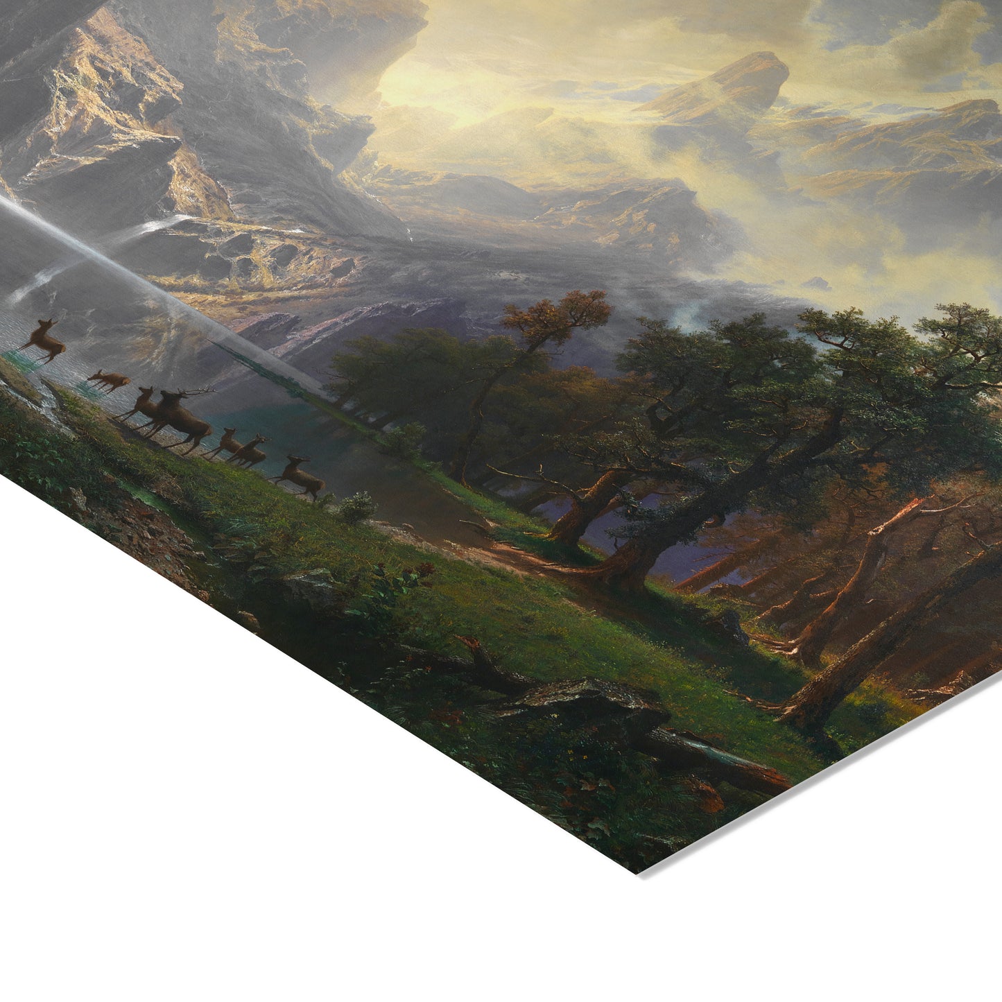 Among the Sierra Nevada, California | Albert Bierstadt | 1868