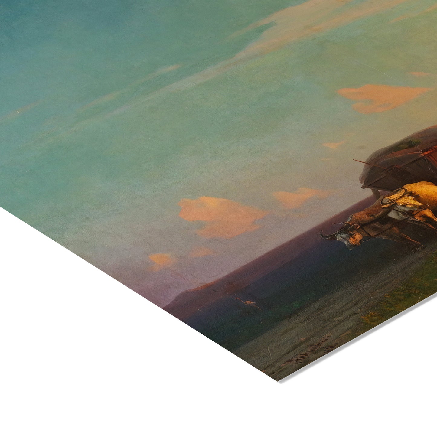 Broad Landscape with Settlers | Ivan Aivazovsky | 1856