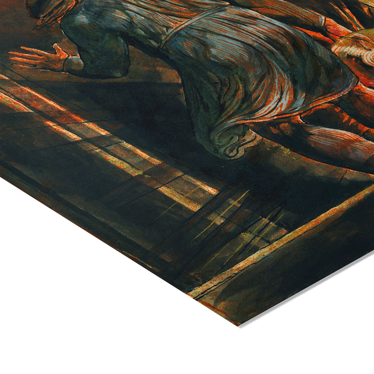 Los Entering the Grave | William Blake | 1804-20